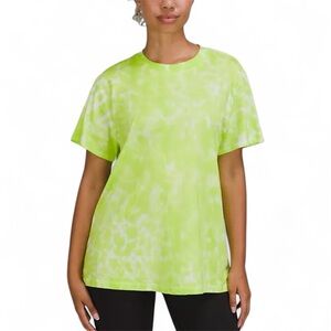 Lululemon All Yours*Tie Dye Marmoleado Tie Dye Eccentric Lime size 10
